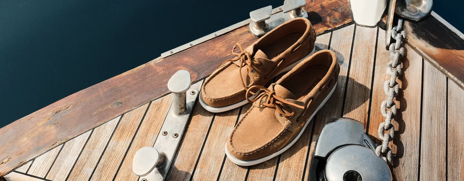 Nouvelle collection :  la marque intemporelle Sebago en nubuck et cuir pour homme, disponible en différentes couleurs dans notre boutique à Montpellier