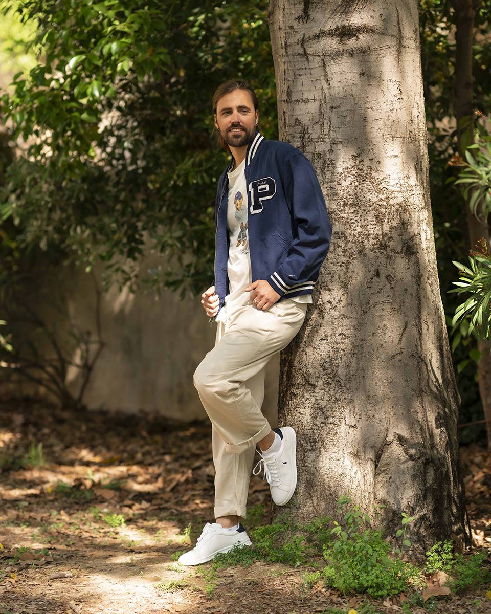 T-shirt Ralph Lauren homme à Montpellier : imprimé ours iconique pour un look casual original et tendance cet été