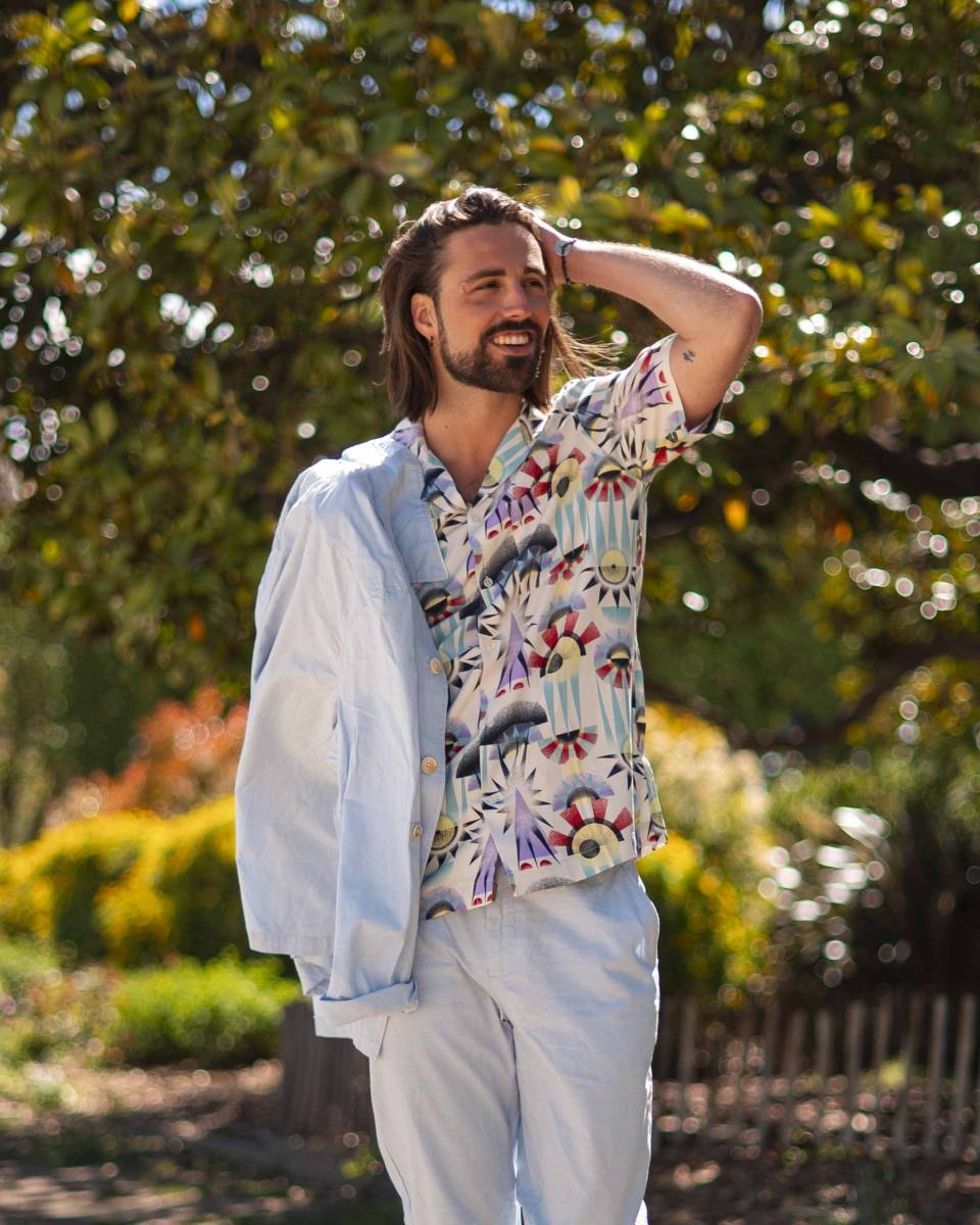 Ensemble homme Scotch & Soda à Montpellier : chino en coton léger pour un look estival chic et confortable